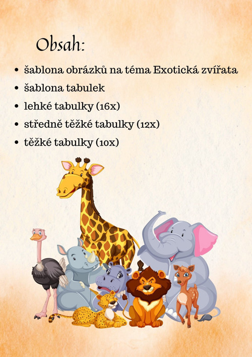 Exotická zvířata, prostorová orientace — foto 2