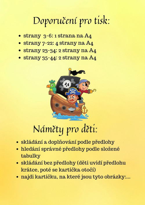 Piráti, prostorová orientace — foto 6