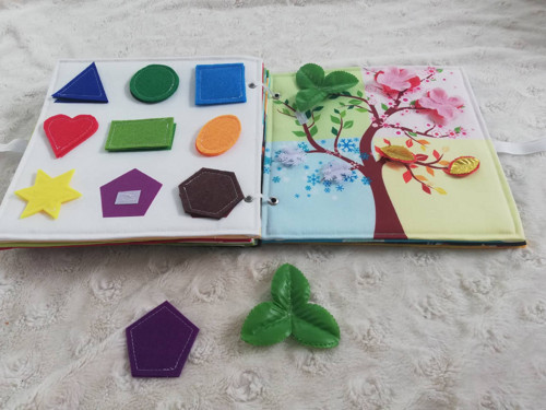 Quiet book holka — foto 2