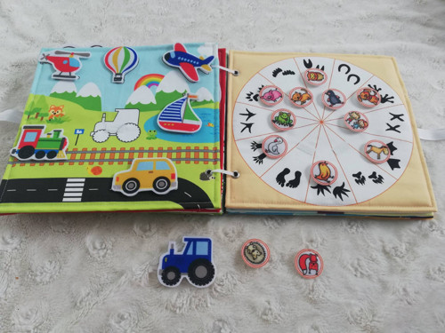 Quiet book holka — foto 5