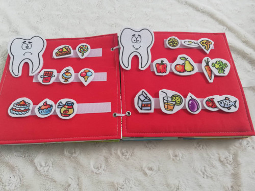 Quiet book holka — foto 4