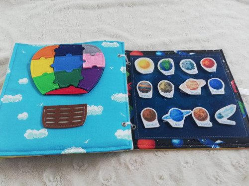 Quiet book holka — foto 6