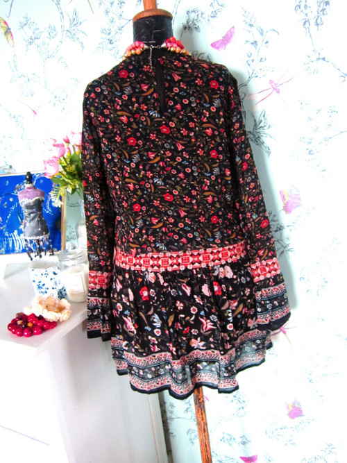 Šaty boho folklór hippie — foto 4
