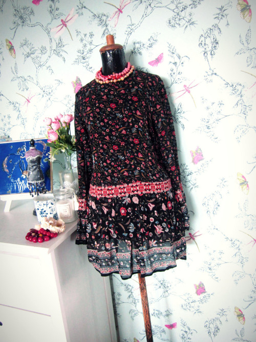 Šaty boho folklór hippie — foto 3