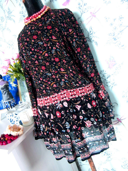 Šaty boho folklór hippie — foto 2