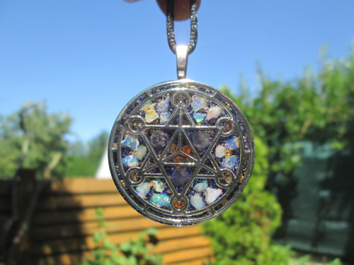 Org. šperk ,, Merkaba - Cesta Světla " — foto 4
