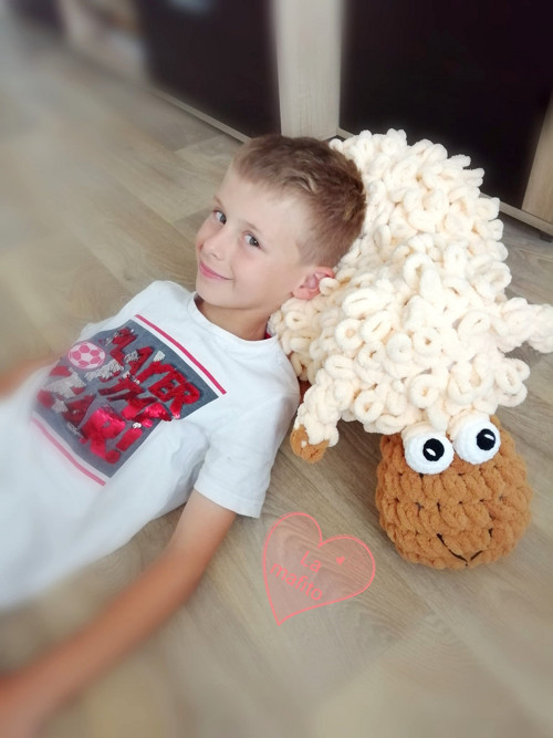 Ovečka Puff - podsedák — foto 4