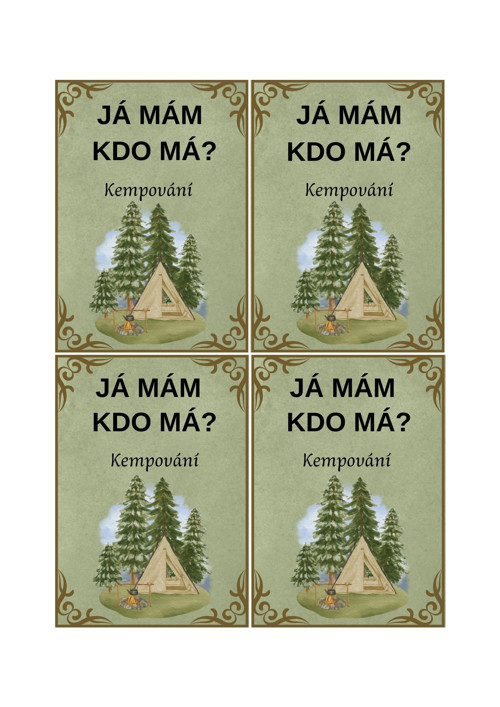 Já mám, kdo má? Kempování — foto 3