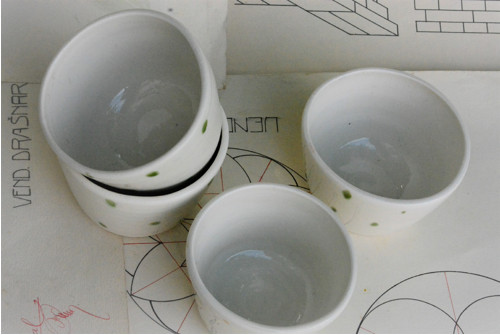 Porcelánová mistička, matná, 160 ml — foto 6