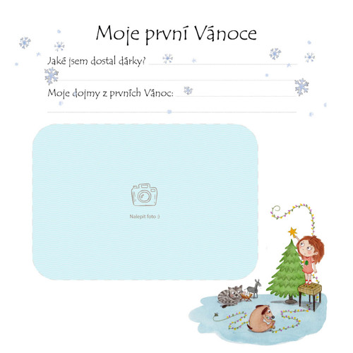 Doplňovací kniha pro miminko - DĚVČE — foto 5