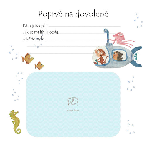 Doplňovací kniha pro miminko - DĚVČE — foto 6