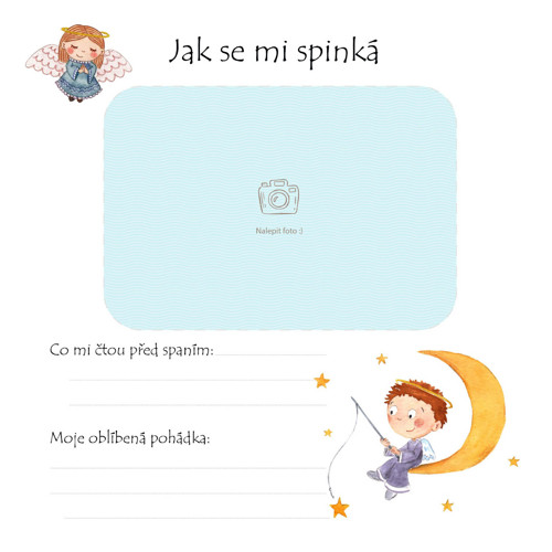Doplňovací kniha pro miminko - DĚVČE — foto 4