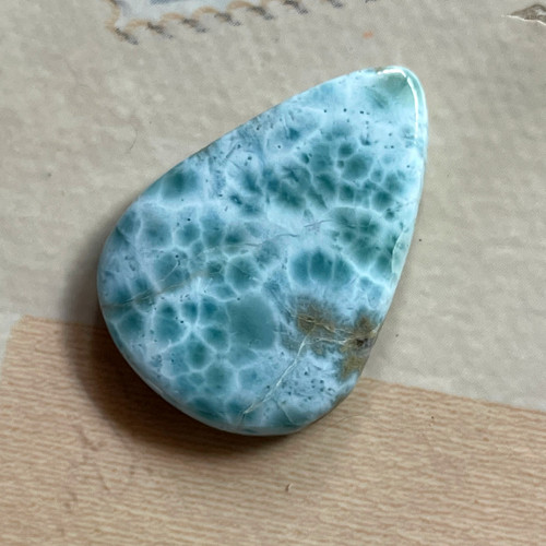 Larimar kabošon AAA / A-3107 (č.1 slza AAA) — foto 3