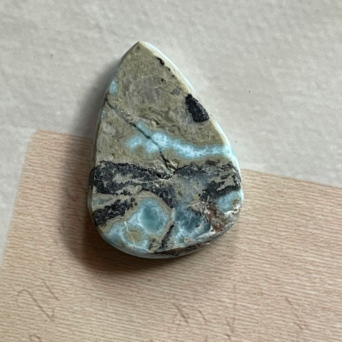 Larimar kabošon AAA / A-3107 (č.1 slza AAA) — foto 5