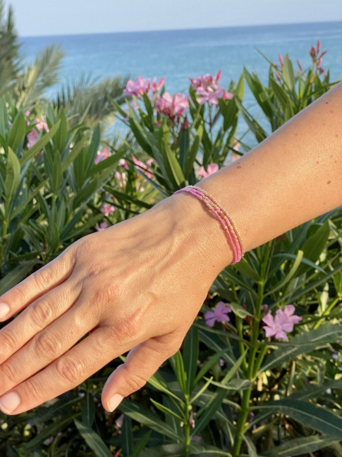 Tří náramkový set “ Tropical pink " — foto 6