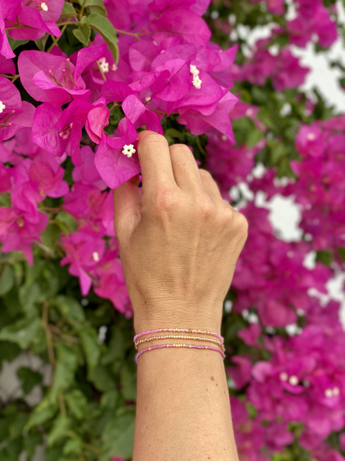 Tří náramkový set “ Tropical pink " — foto 5