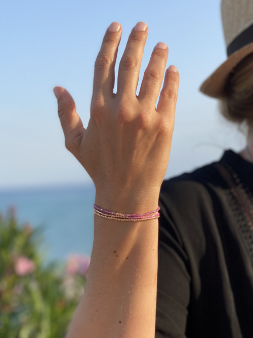 Tří náramkový set “ Tropical pink " — foto 2