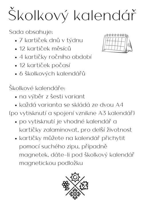 Kalendář pro MŠ — foto 4