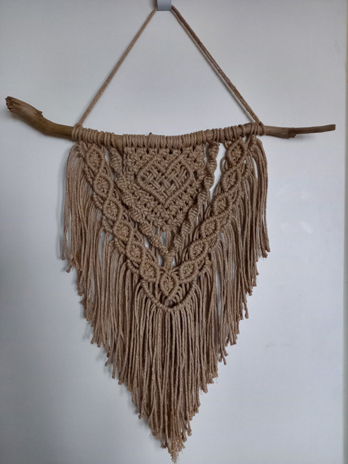 Macramé nástěnná dekorace — foto 3
