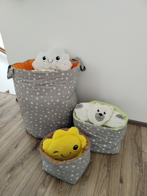 Textilní košík na přání — foto 3