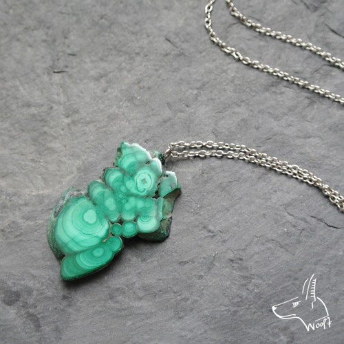 Malý malachitový talisman — foto 5