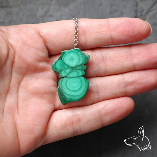 Malý malachitový talisman — foto 6