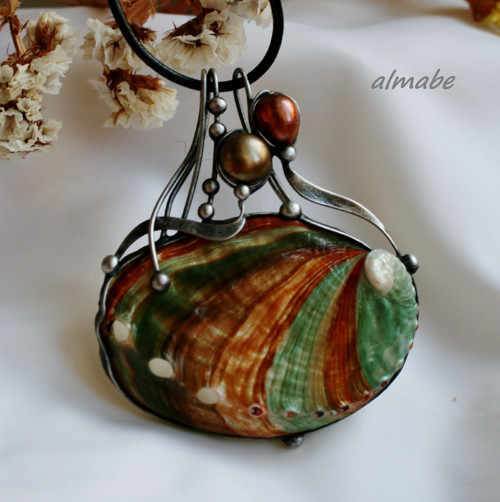 Lastura Abalone a říční perly — foto 5