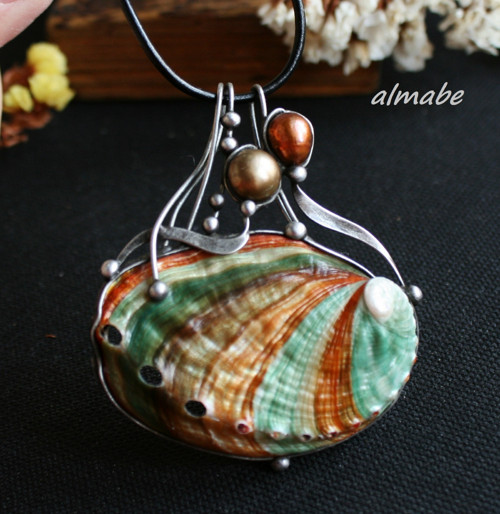 Lastura Abalone a říční perly — foto 3