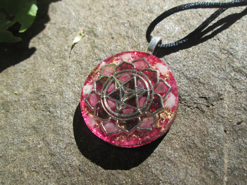 Org. šperk ,, Sri Yantra ochrany " — foto 5