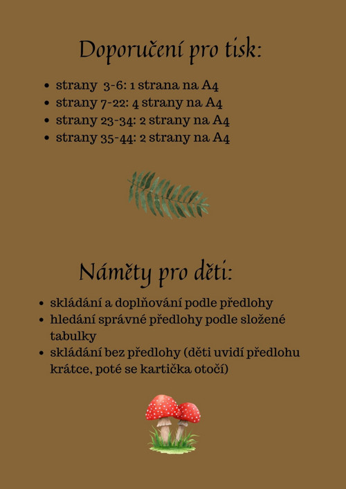 Houby, prostorová orientace — foto 5