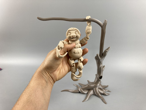 Flexi lenochod - 3D tisk, — foto 2