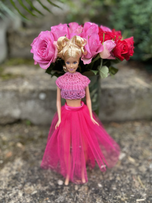 TUTU sukně pro Barbie růžová — foto 2