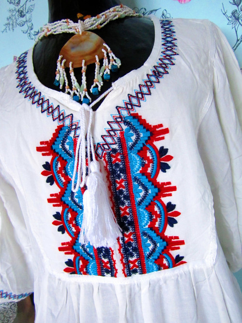 Tunika famous folklór vyšívaná — foto 4