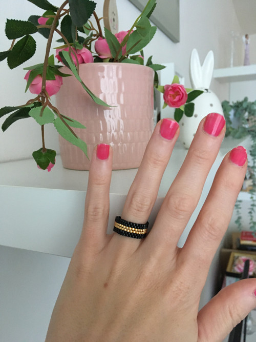 Prsten *black-gold* — foto 2