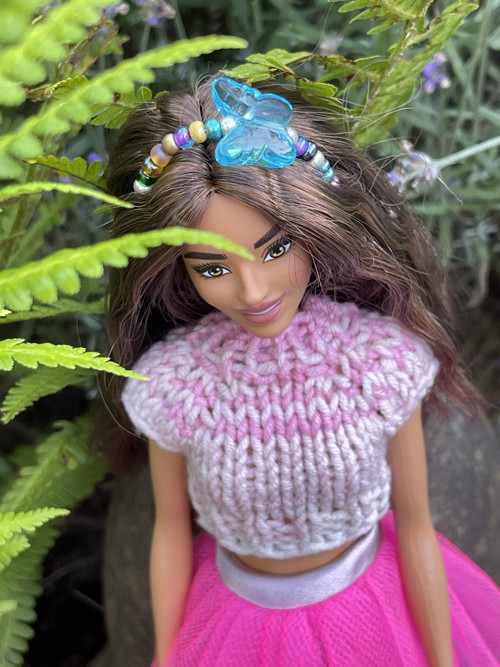 Top pro BARBIE růžová 15 — foto 2