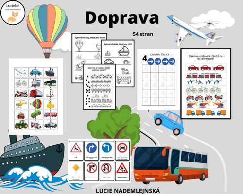 Výukový soubor pro MŠ DOPRAVA — foto 5