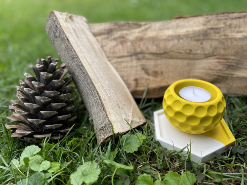 Hexagon žlutý — foto 3