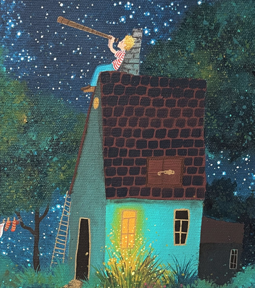 Daleko od lidí - 30x30cm — foto 4