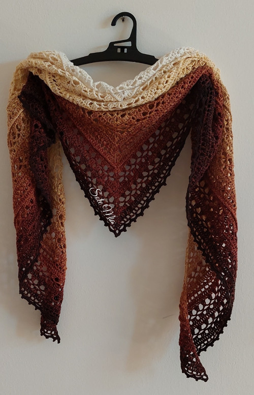Háčkovaný šátek Hawaii — foto 2