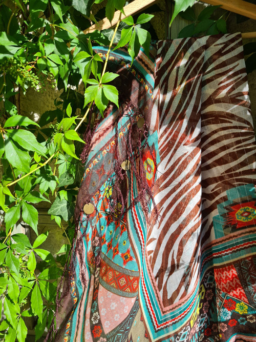 Orientální, indický šátek — foto 2