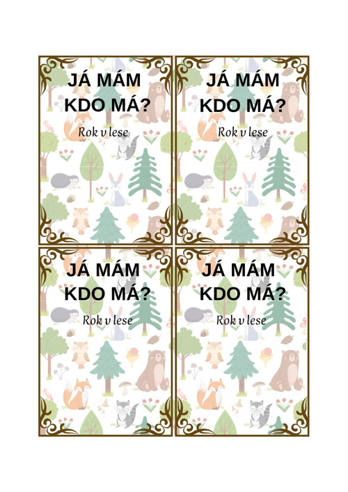 Já mám, kdo má? Rok v lese — foto 3