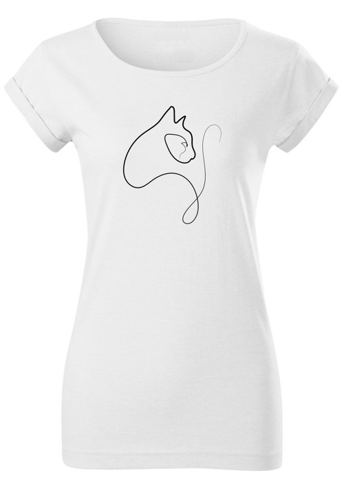 Dámské tričko "Cat Silhouette" — foto 2