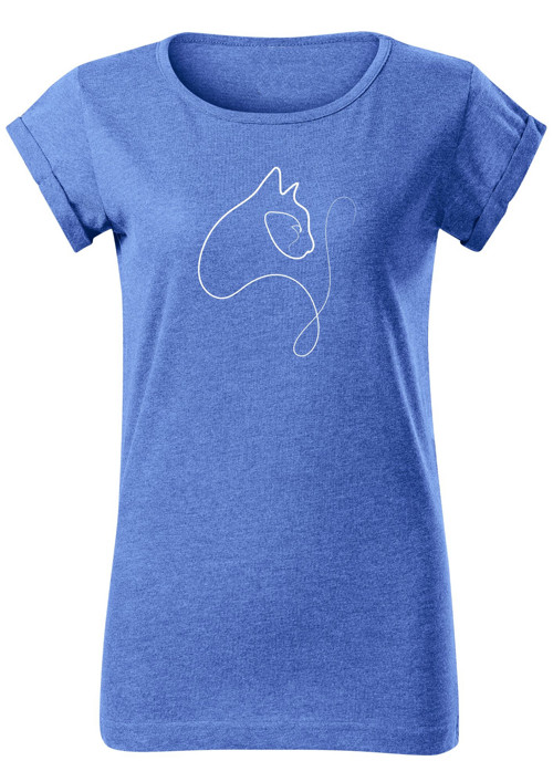 Dámské tričko "Cat Silhouette" — foto 4