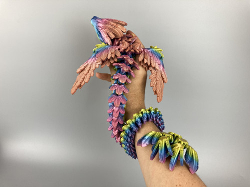 Létající drak - 68 cm, 3D tisk — foto 2
