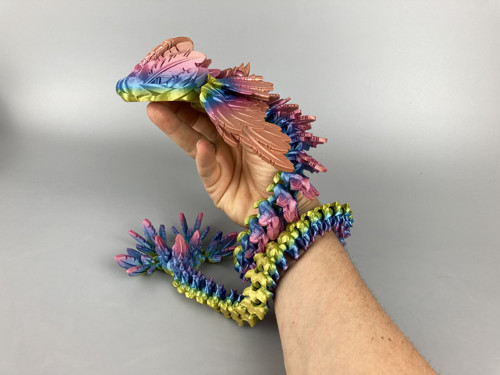 Létající drak - 68 cm, 3D tisk — foto 5
