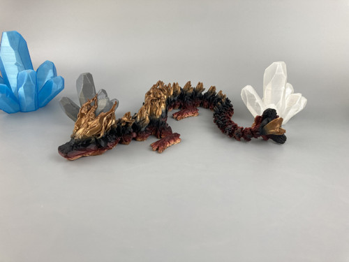 Lesní drak - 45cm, 3D tisk — foto 2