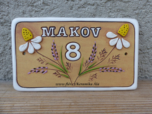 Keramická jmenovka / na objednávku — foto 2