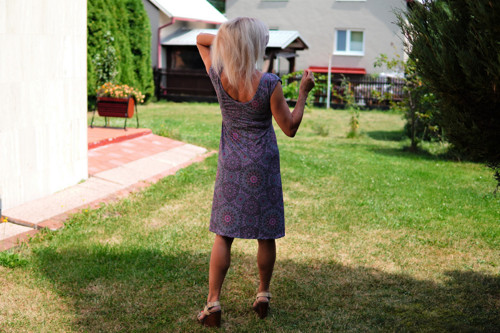 Letní šaty do áčka vel. M — foto 3