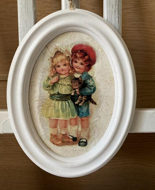 Vintage obrázek děti — foto 3