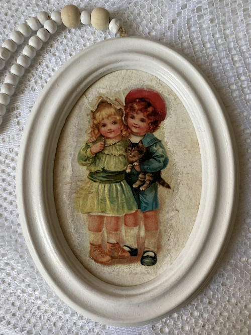 Vintage obrázek děti — foto 2